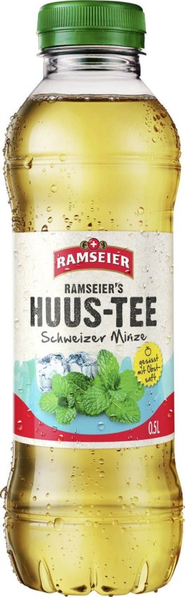 Ramseier Huus-Tee Minze 5dl PET 24 x 50 cl Kt.