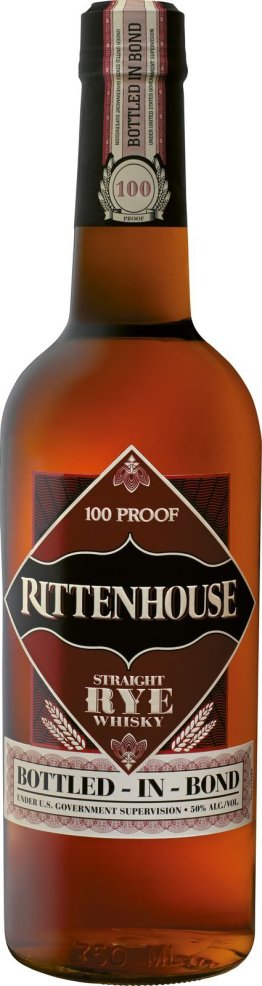 Rittenhouse Straight RyeWhisky 1 x 70 cl