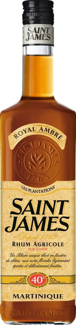 Saint James Rhum Agricole Royal Ambre 1 x 70 cl