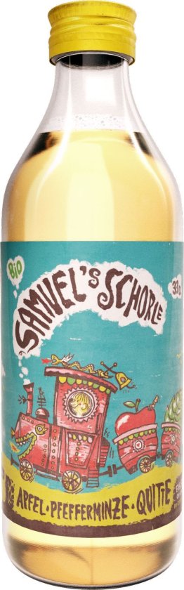 Samuel's Schorle Apfel-Pfefferminz-Quitte Bio MW 20 x 0.33l