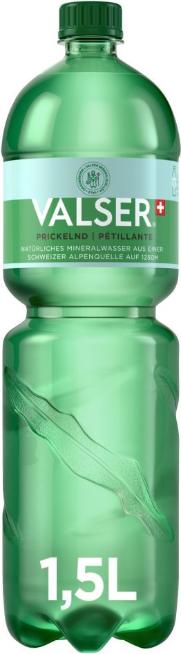 Valser Prickelnd 1.5 lt Har. 6 x 1.50l