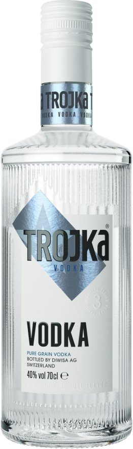 Vodka Trojka Pure Grain 1 x 70 cl