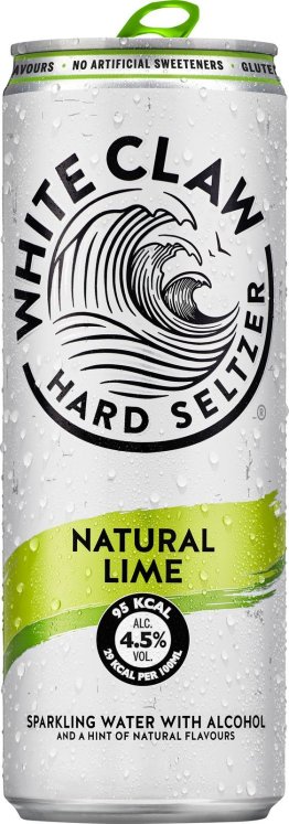 * White Claw Natural Lime 33cl DS 12 x 33cl Kt.