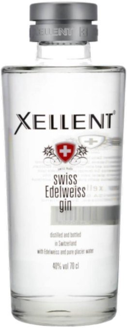 * Xellent Swiss Edelweiss Gin 1 x 70 cl