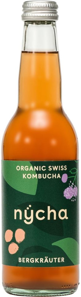 Nycha Kombucha Mountain Herbs 24 x 0.33l Kt.