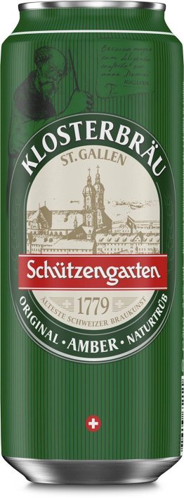 Schützengarten St. Galler Klosterbräu 5dl DS 4 x 6 x 0.50l