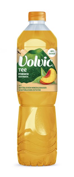 * Volvic Tee Pfirsich 1.5lt PET 6 x 1.5lt Kt.