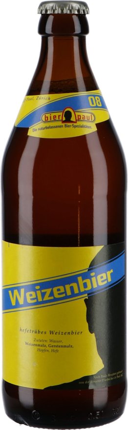 bier paul 08 hefetrübes Weizenbier 20 x 50 cl