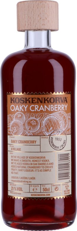 Koskenkorva Okay Cranberry Likör 50cl 1 x 50 cl