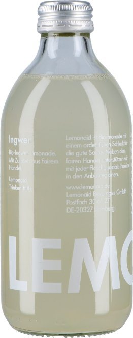 Lemonaid Ingwer Bio 33cl 20 x 33 cl
