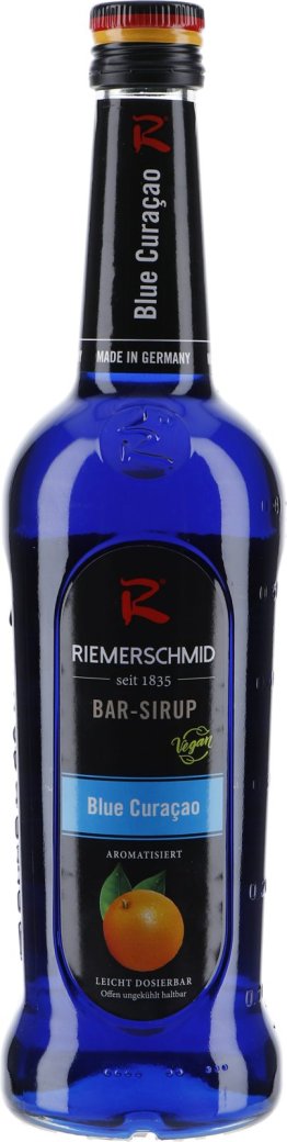 * Riemerschmid Blue Curaçao 70cl 1 x 70 cl
