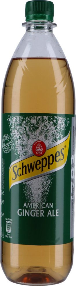 Schweppes Ginger Ale 1lt PET Har. 6 x 1.00l