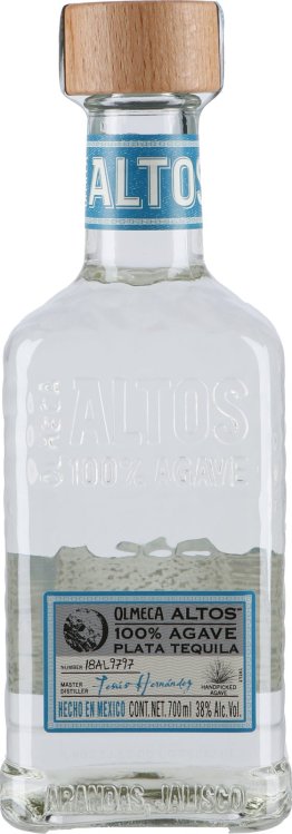 Tequila Altos Plata Olmeca 70cl 1 x 70 cl