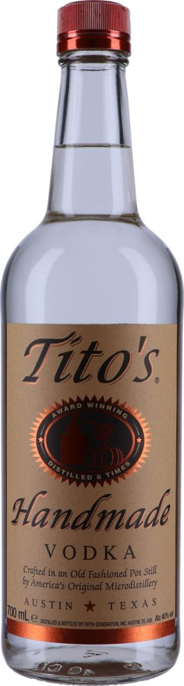 * Wodka Tito's Handmade Texas 70cl 1 x 70 cl