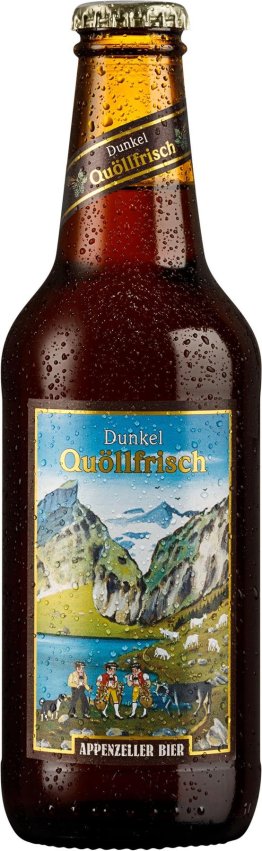 Appenzeller Quöllfrisch dunkel 33 cl EW 6 x 0.33l Kt.