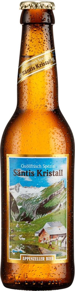 Appenzeller Säntis Kristall Sepz.33 cl 24 x 0.33