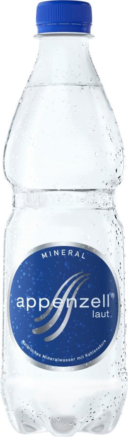 Appenzell Mineral laut 5 dl PET 24 x 50 cl Kt.