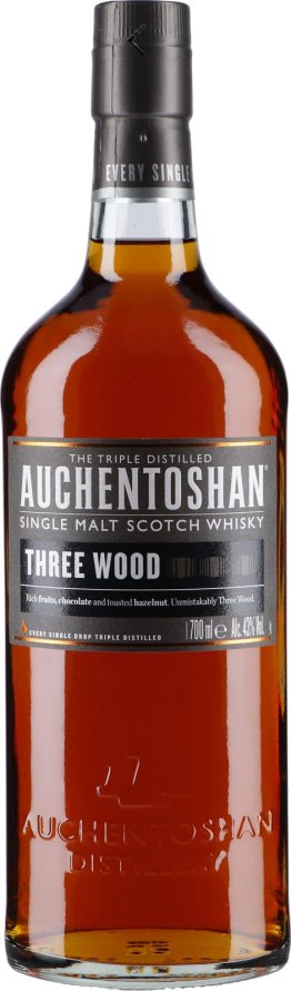 * Auchentoshan Three Wood 70cl 1 x 70cl