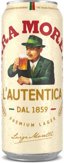 Birra Moretti 50 cl DS 24 x 50 cl Kt.