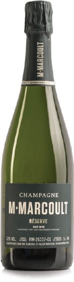 Champagne M. Marcoult Réserve Brut 60/40 75cl 6 x 0.75l Kt.