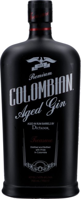 * Dictador Colombian Aged Black Gin 70cl 1 x 70 cl