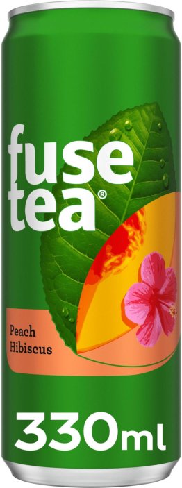 * Fusetea Peach Hibiscus 33 cl DS 4 x 6 x 0.33l Kt.