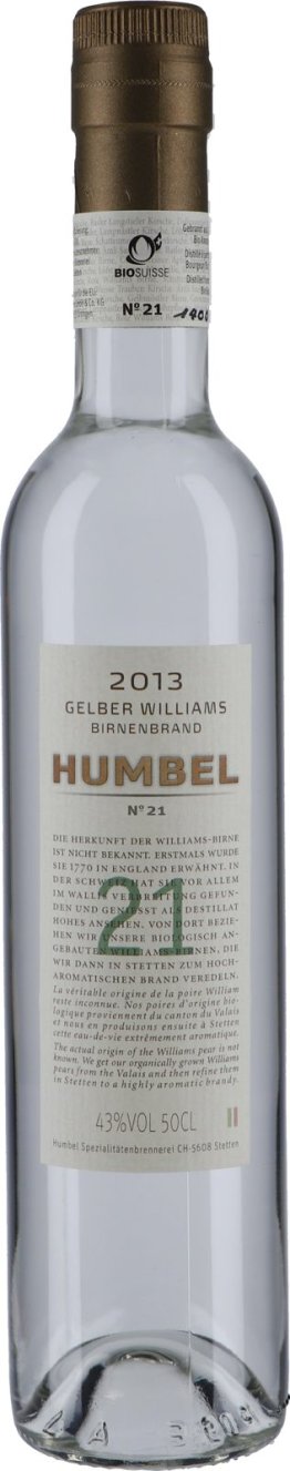 * Humbel gelber Williams Nr. 21 1 x 50 cl