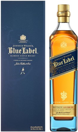 * Johnnie Walker Blue Label 1 x 70 cl