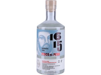 Pisco 1615 Puro Quebranta 70cl 1 x 75 cl