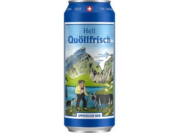Appenzeller Quöllfrisch hell 50cl DS lose 24 x 0.50l Kt.