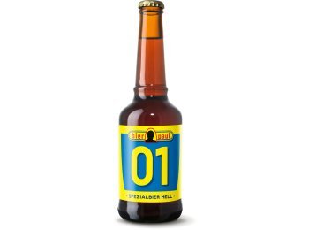 Bier Paul 01 spezial hell 33 cl MW 20 x 0.33l