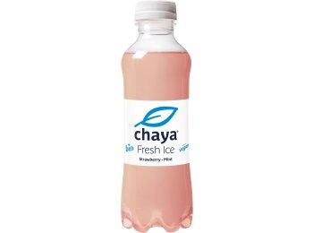 * Chaya Fresh Ice Strawberry - Mint BIO 5 dl PET 12 x 50cl Kt.