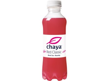 * Chaya Red Classic Schwarztee - Hagebutte BIO 5 dl PET 12 x 50cl Kt.