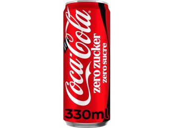 Coca-Cola zero 33 cl DS 4 x 6 x 0.33l Kt.