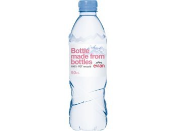 *Evian 5 dl PET 24 x 50 cl Kt.