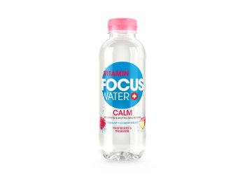 FOCUSWATER Calm Rhabarber & Himbeere 12 x 50 cl Kt.
