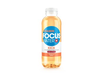 * FOCUSWATER Kick Pfirsich & Apfel 12 x 50cl Kt.