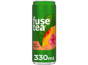* Fusetea Peach Hibiscus 33 cl DS 4 x 6 x 0.33l Kt.