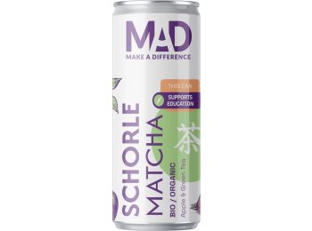 * Mad Schorle Matcha 33 cl DS 24 x 0.33l Kt.