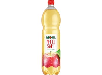 Möhl Apfelsaft hell 1.5 lt PET Har. 6 x 1.50l