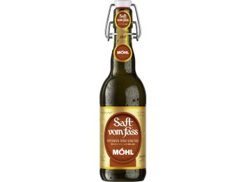 * Möhl Saft vom Fass trüb 50cl Har. 15 x 0.l