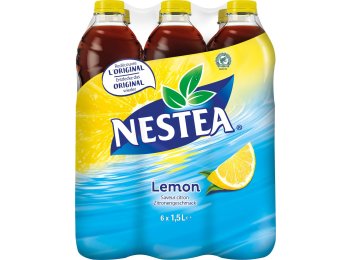 * Nestea Schwarztee Zitrone 1.5 lt Har. 6 x 1.5