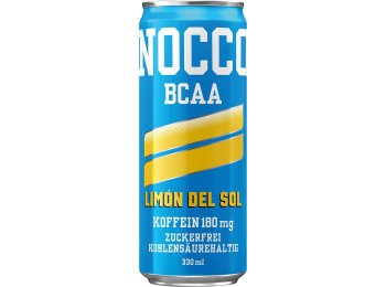 * NOCCO BCAA Limon Del Sol 33cl DS 24 x 0.33l Kt.