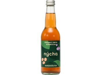 Nycha Kombucha Mountain Herbs 24 x 0.33l Kt.