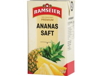 * Ramseier Ananassaft 25 cl Tetra 27 x 0.25l Kt.
