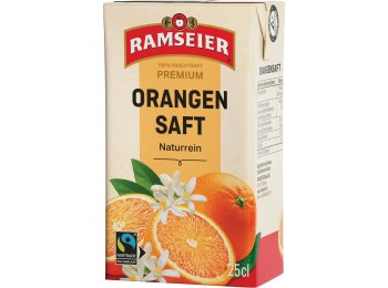 * Ramseier MH Orangensaft 25 cl Tetra 27 x 0.25l Kt.