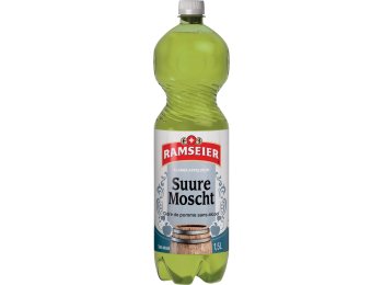 * Ramseier Suure Most klar alkoholfrei 1.5 lt PET 6 x 1.50 Kt.