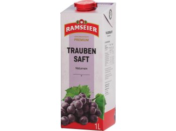 * Ramseier Traubensaft rot 1l Tetra 12 x 1.00l Kt.