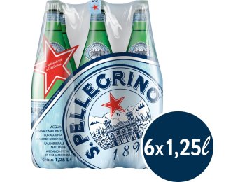 San Pellegrino 1.25L PET 6 x 1.25l Kt.
