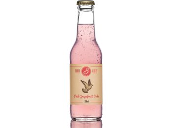 Three Cents Pink Grapefruit Soda 20cl EW 24 x 0.20l Kt.